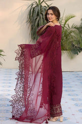 KP1050 - Allys 3PC Lawn Embroidered Suit